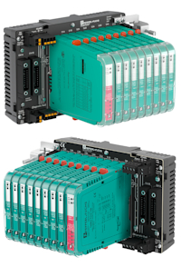 Four or eight segments, spring or screw terminals, connector facing left or right, redundancy or simplex—freedom of choice allows ideal usage of cabinet space